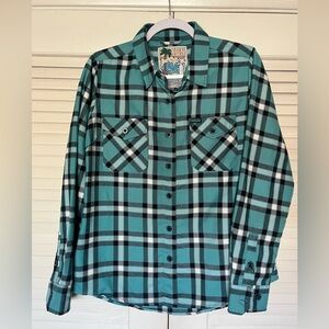 NWOT DIXXON The Cancun Flannel Women’s M